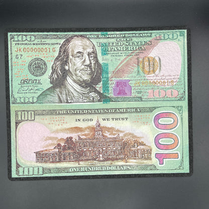 Orfin Green $100 Bill Moodmat