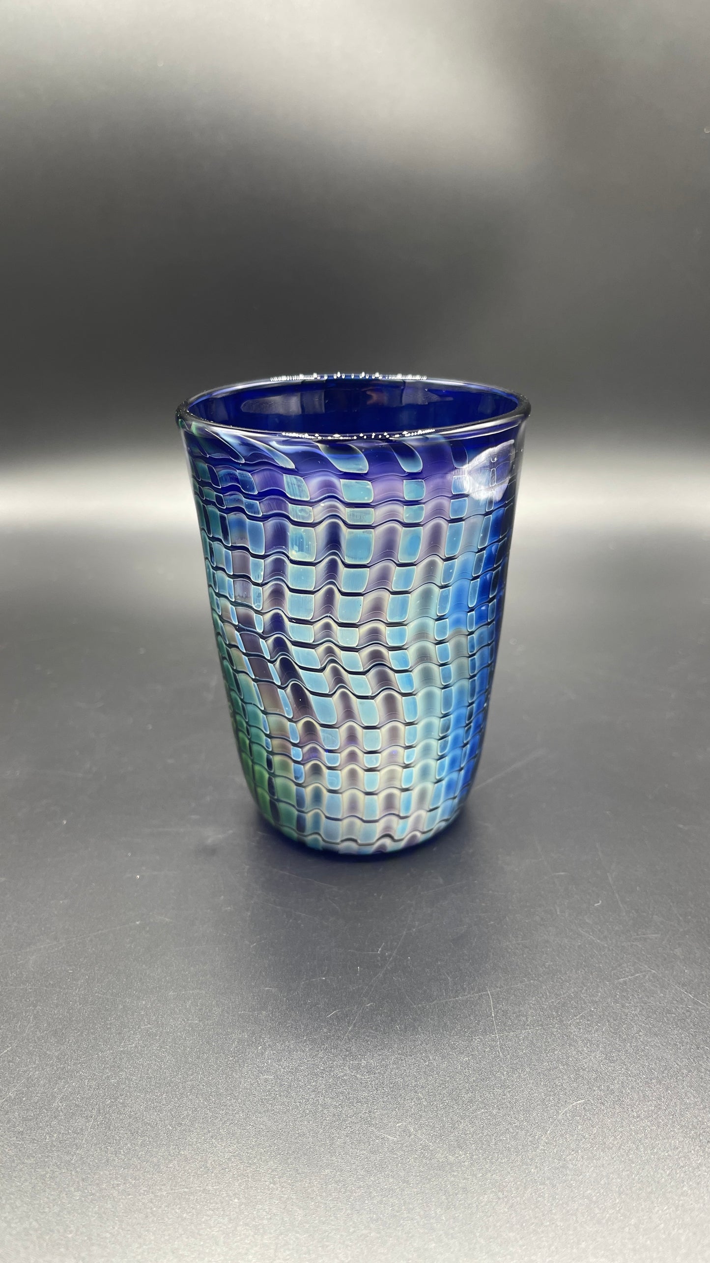 Soft Spoken Glass Wrap N Rake Drinking Vessel