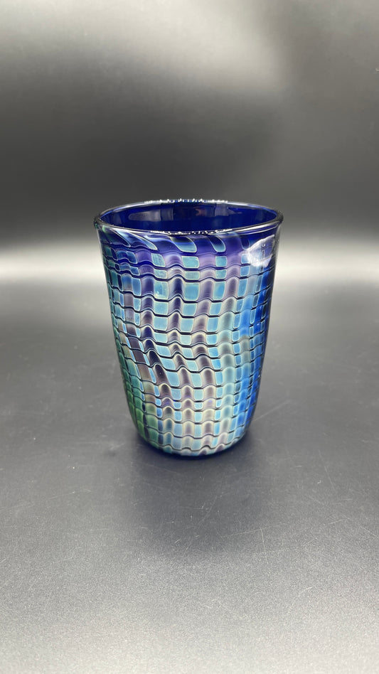Soft Spoken Glass Wrap N Rake Drinking Vessel