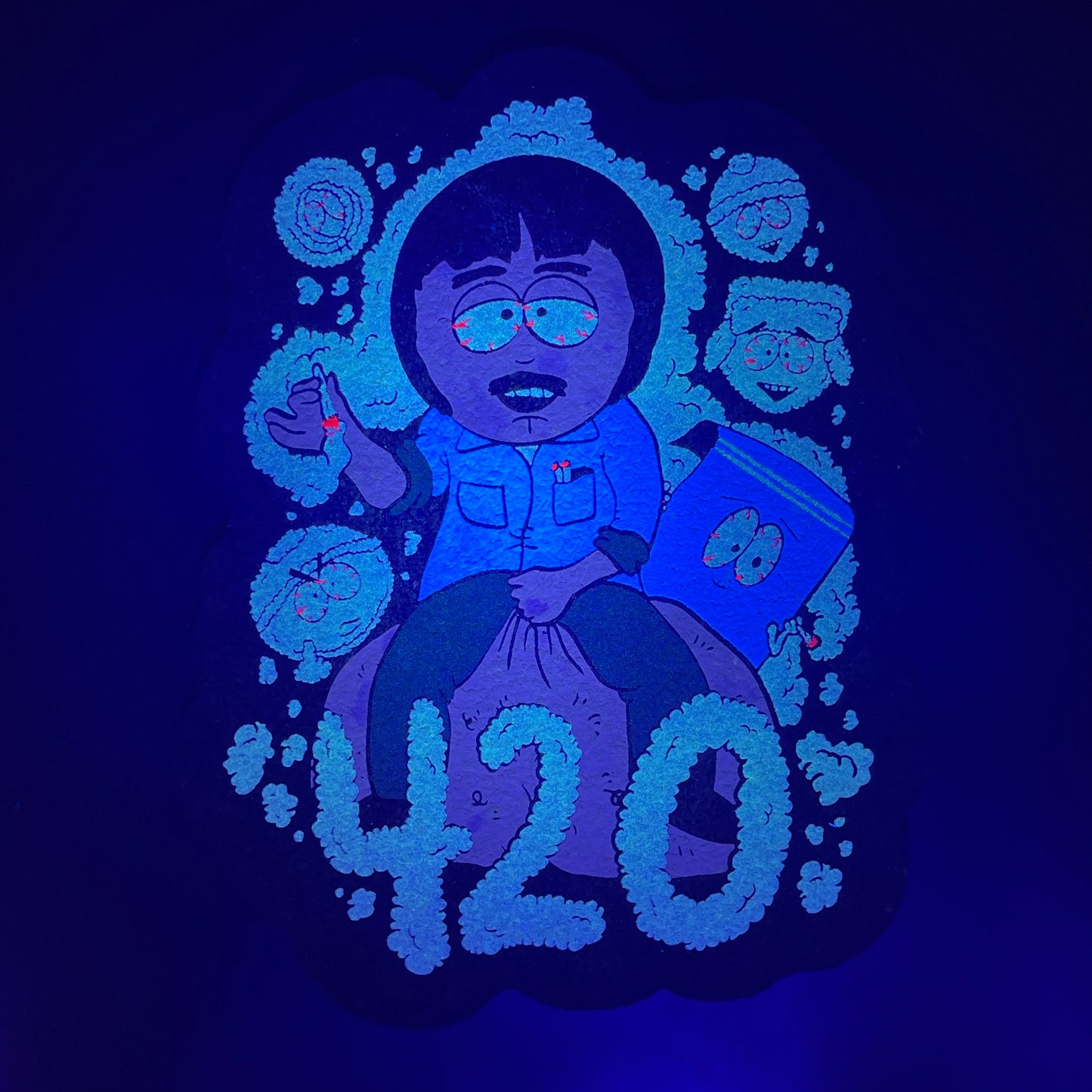 Hippie Hussle X Dark Mountain Cult Randy Marsh 420 Moodmat