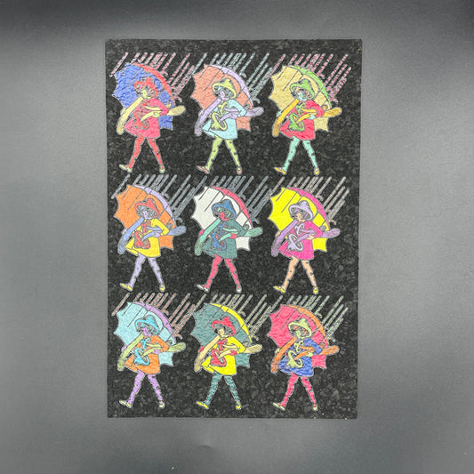 Slinger 9 Panel Warhol Shroom Girl Moodmat