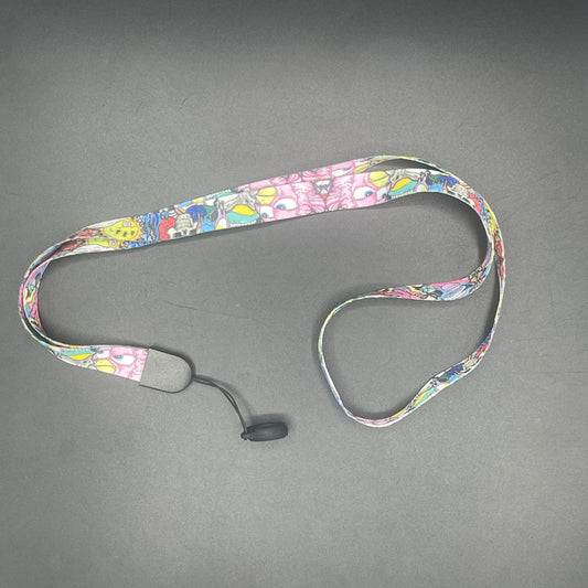 Smashup Lanyard W/ Silicone Ring