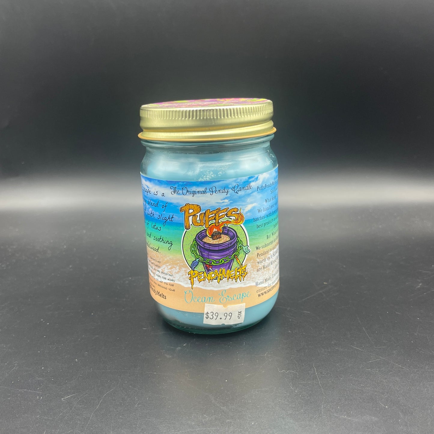 Puffs PendyMelts Candle - Ocean Escape