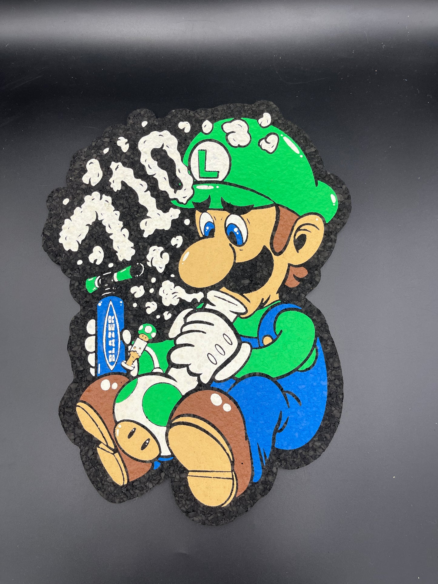 Hippie Hussle X Dark Mountain Cult Luigi 710 Moodmat