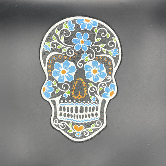 East Coasters Blue Sugar Skull Mat