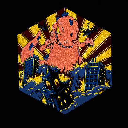 Dark Mountain Cult Pink Reptar Moodmat