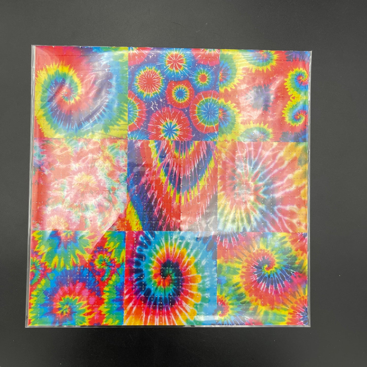 Zane Kesey Tie-Dye Spirals Blotter Art