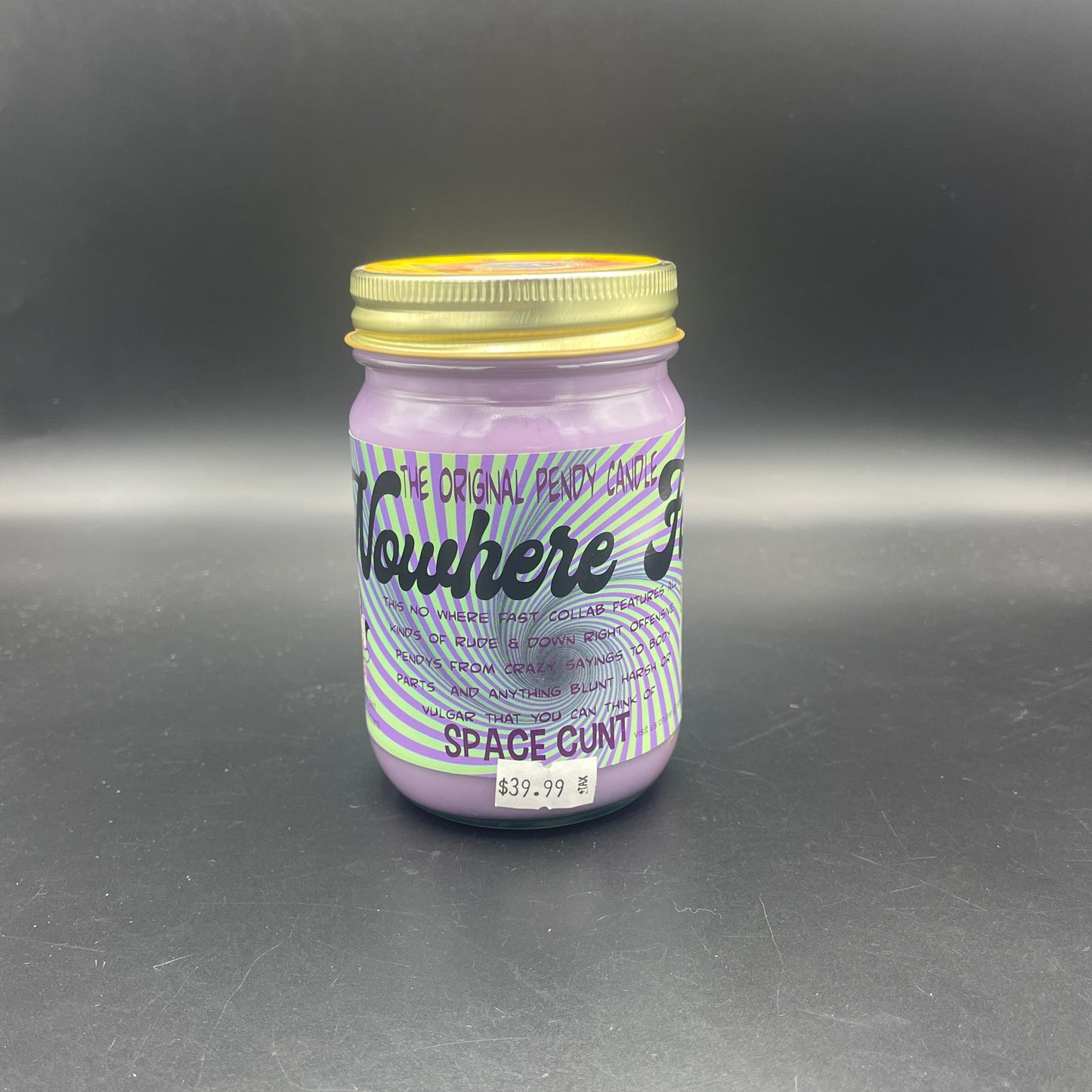 Puffs PendyMelts Candle - Nowhere Fast Space Cunt