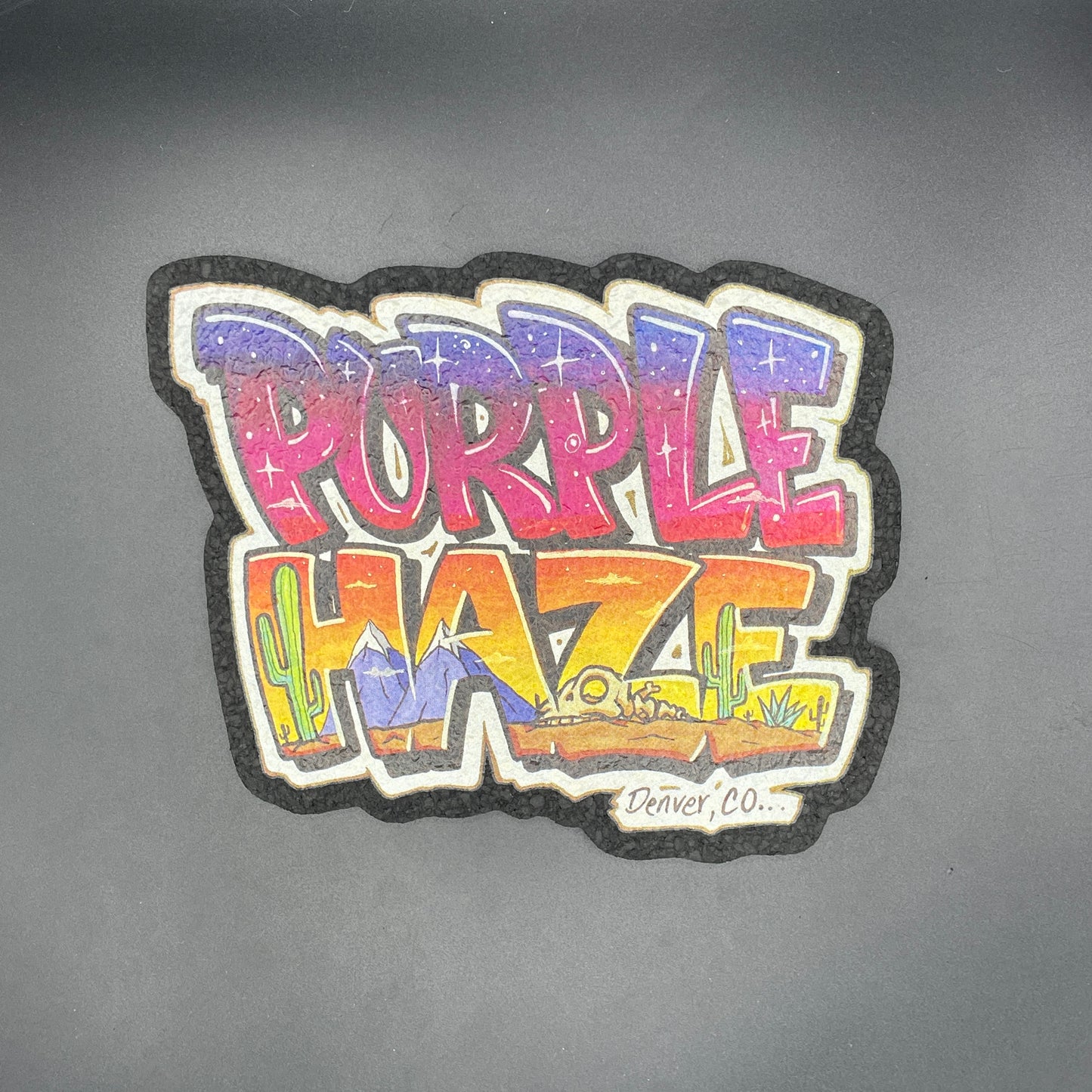 Purple Haze Logo Moodmat