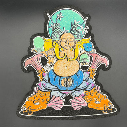 Hendy Glass Original Buddha & Fish Moodmat