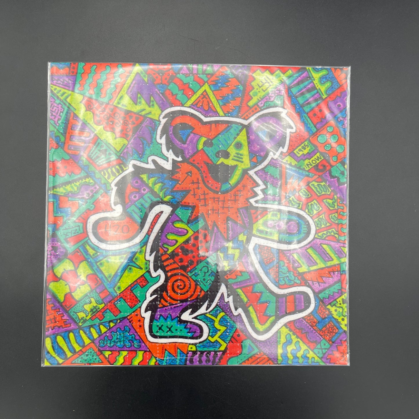 Zane Kesey Grateful Dead Bear Blotter Art