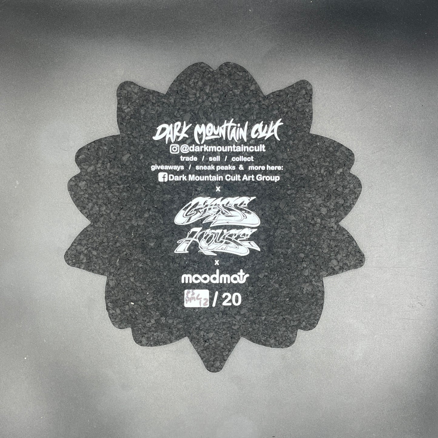 Dark Mountain Cult X Glass House Red Flower Moodmat