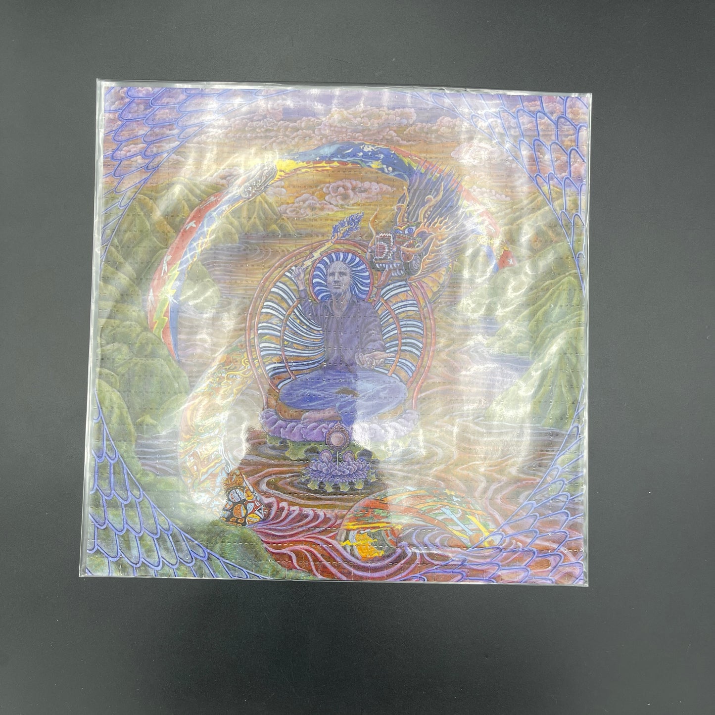 Zane Kesey Conjuring Of The Dragon Blotter Art