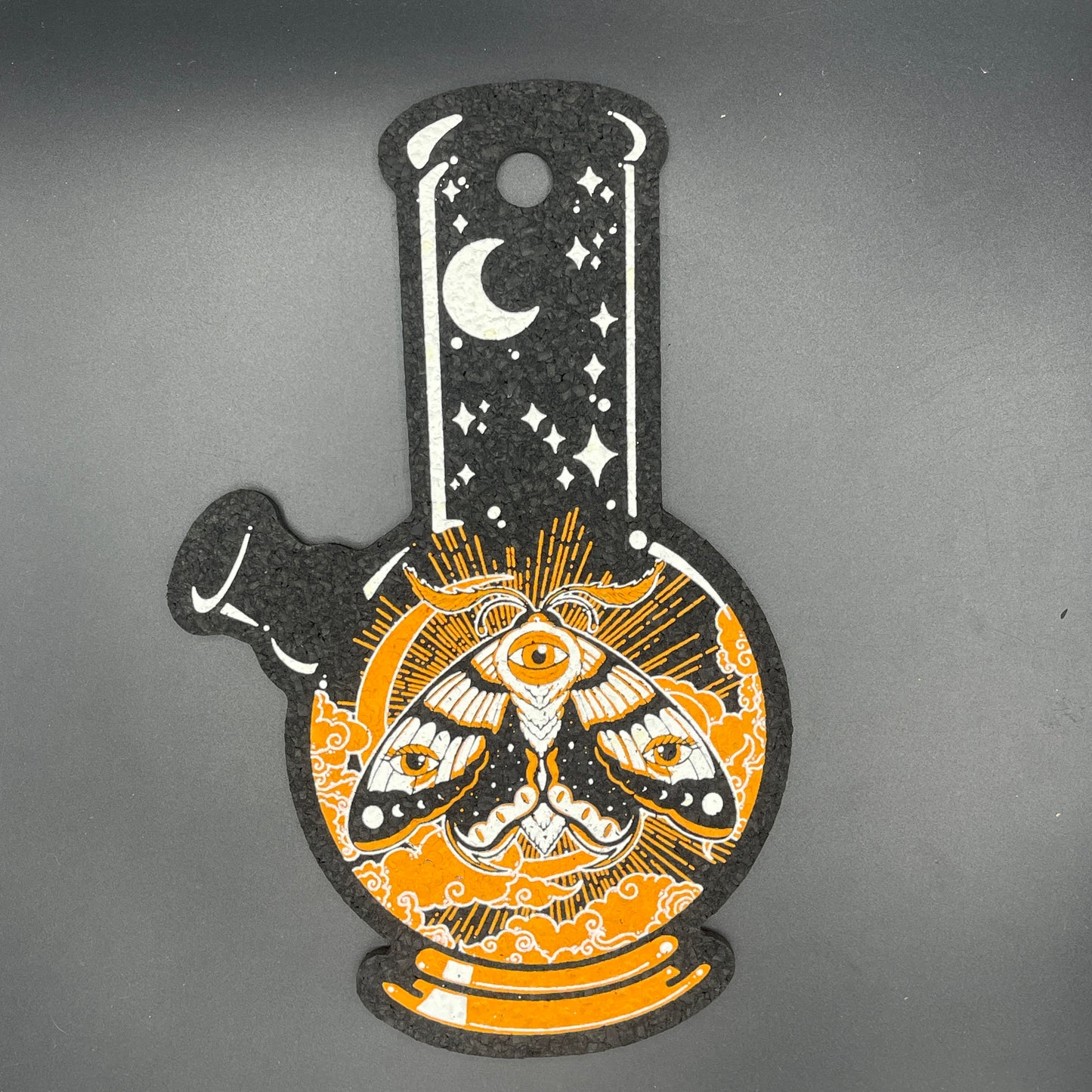 Dark Mountain Cult Orange Moth Bong Moodmat