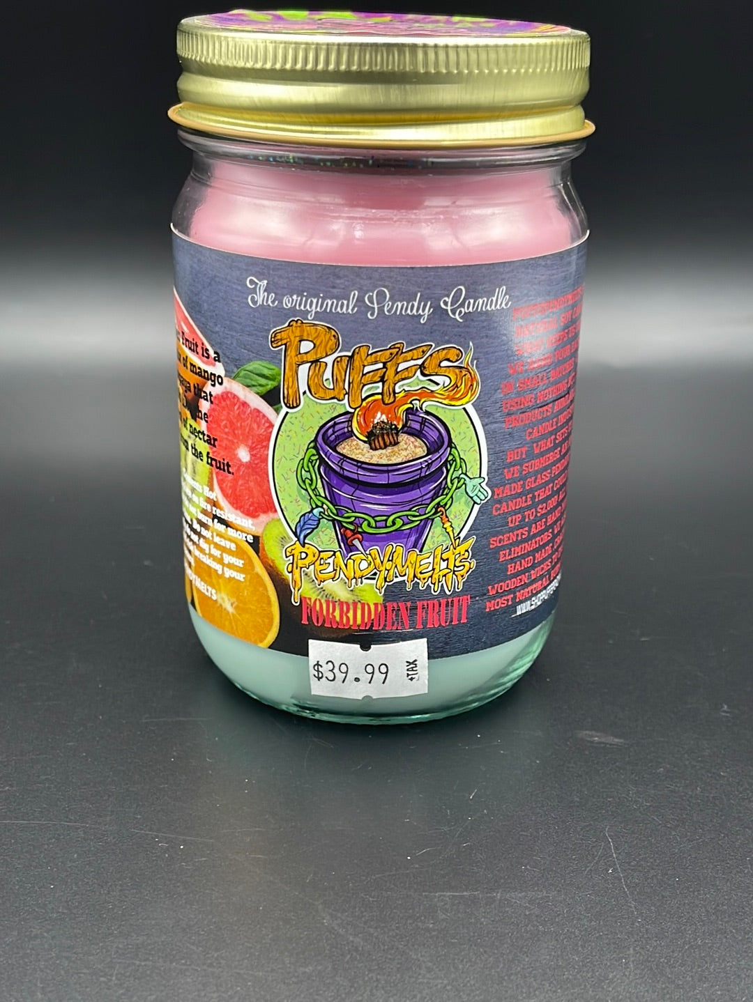 Puffs PendyMelts Candle-Forbidden Fruit