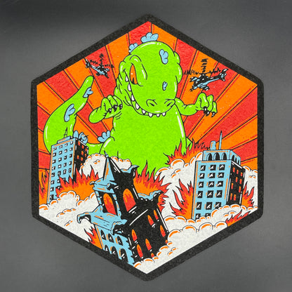 Dark Mountain Cult Green Reptar Moodmat