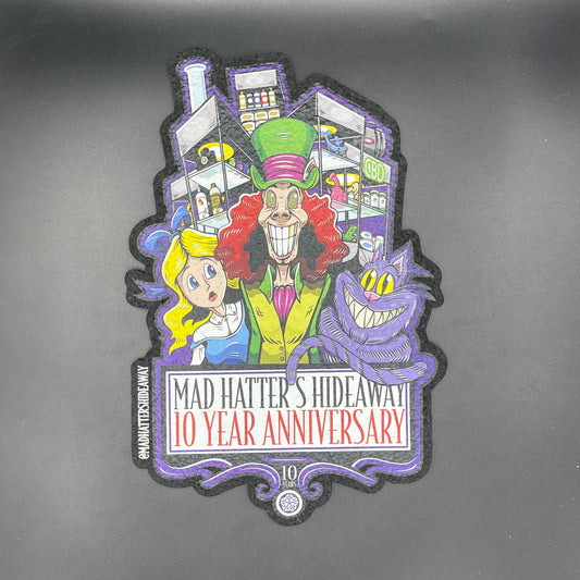 Mad Hatters Hideaway 10 Year Anniversary Moodmat