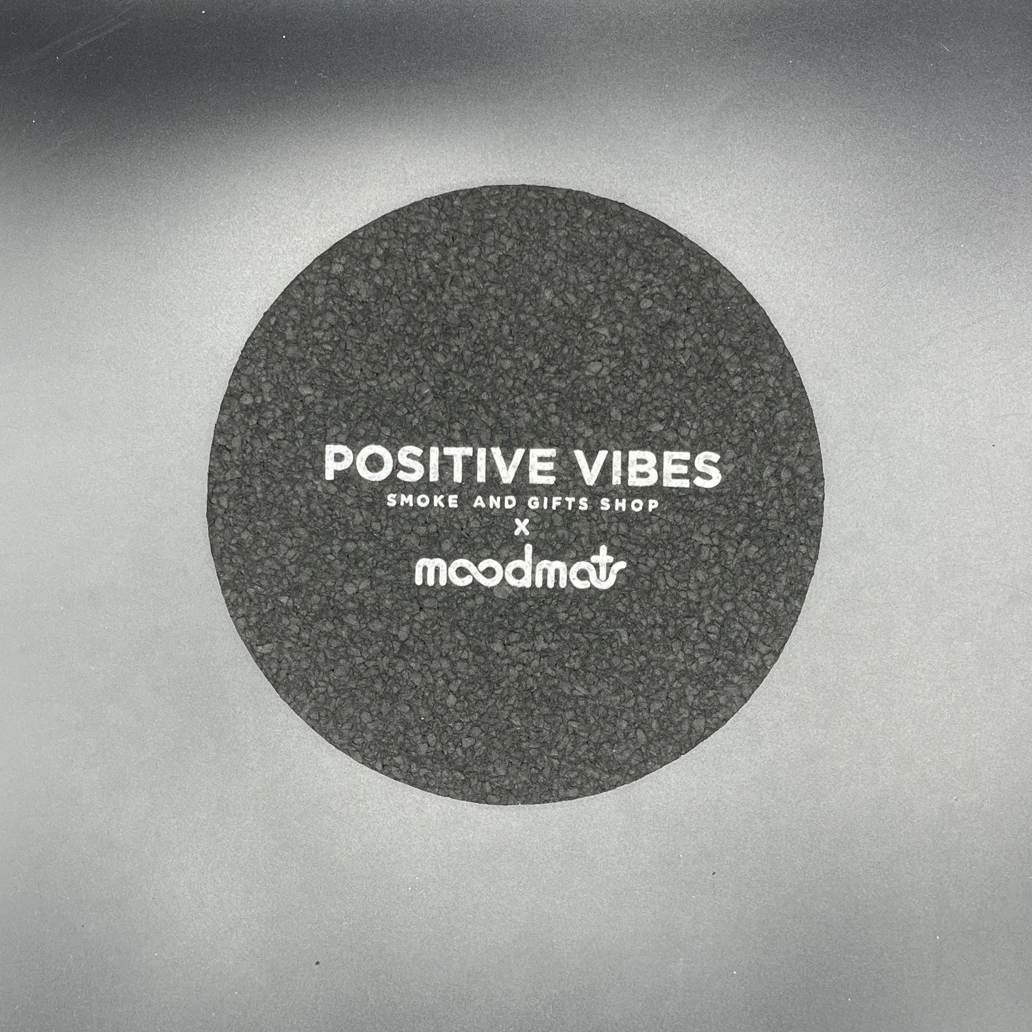 Positive Vibes Blue To Yellow Logo Moodmat