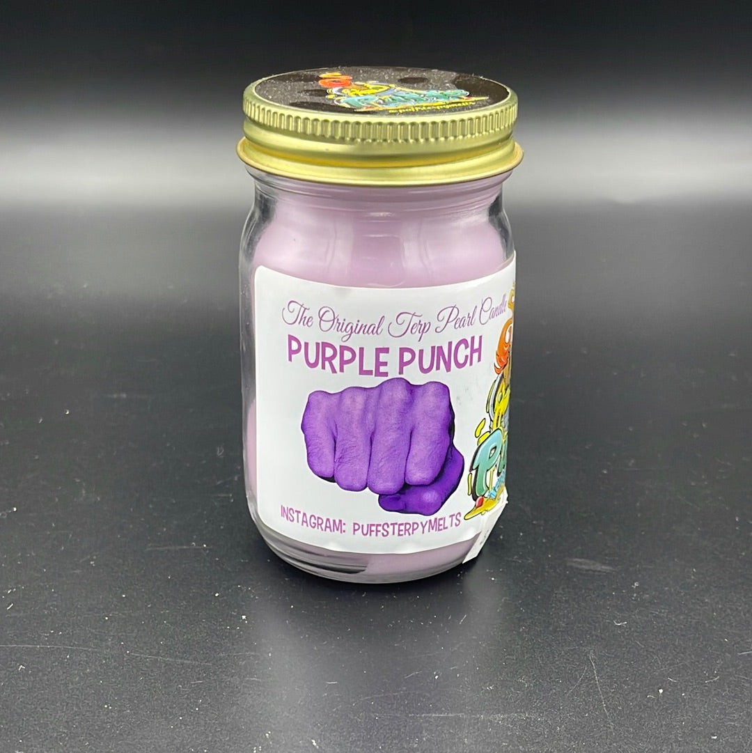 Puffs PendyMelts Terp Pearl Candle - Purple Punch