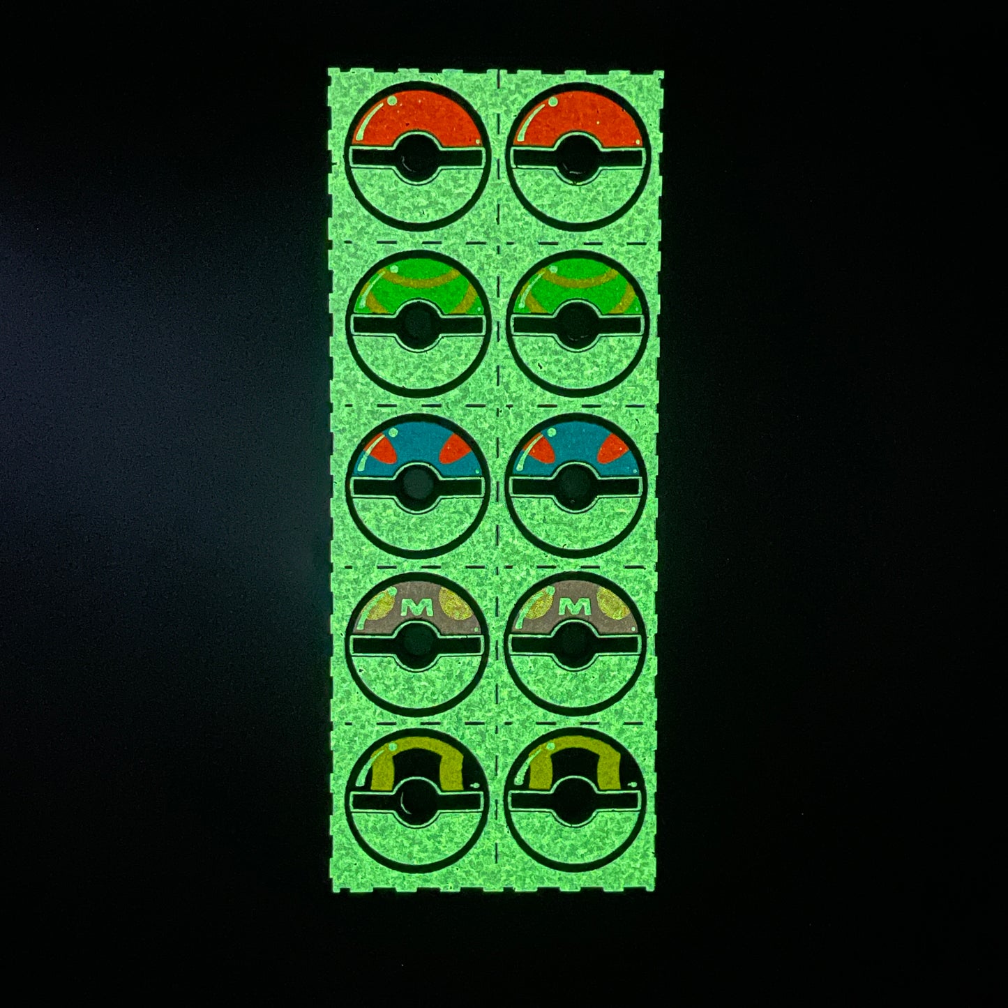 Dark Mountain Cult Pokeball Double Strip Moodmats