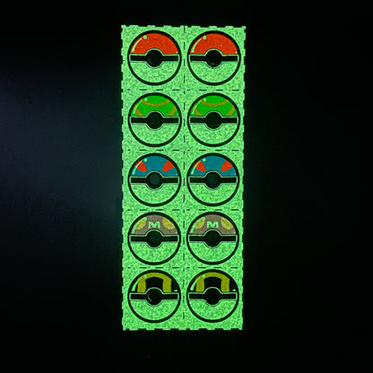 Dark Mountain Cult Pokeball Double Strip Moodmats