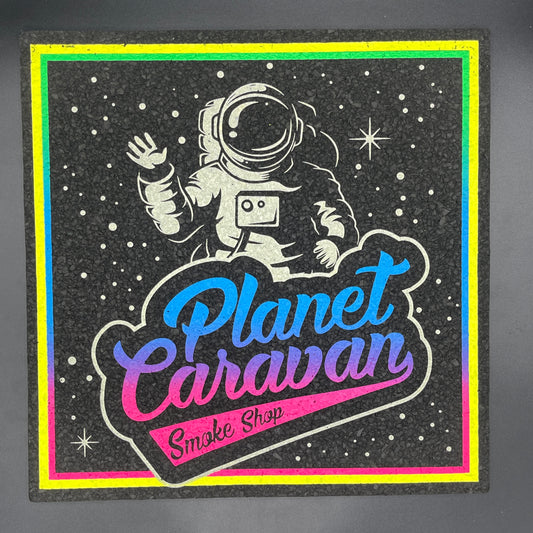 Planet Caravan Neon Astronaut Moodmat