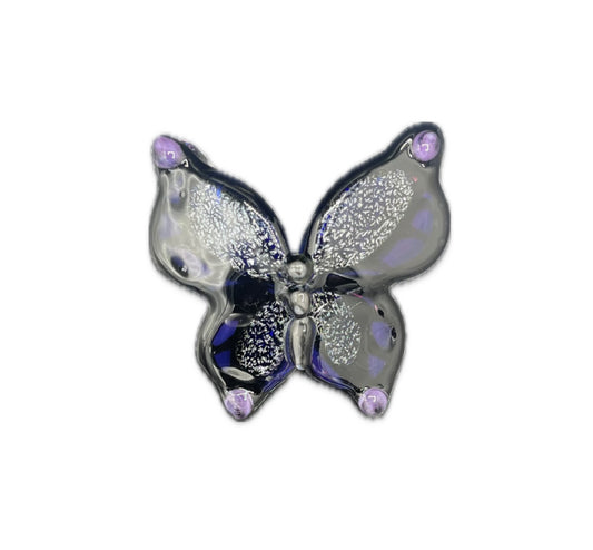 Lyric Glass Large Dichro Butterfly Pendant