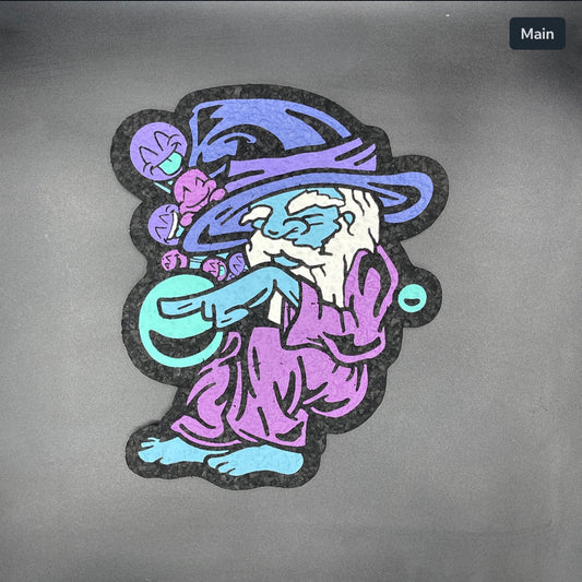 Jake Eye X Symbiotic Expressions Blue & Purple Wizard Moodmat