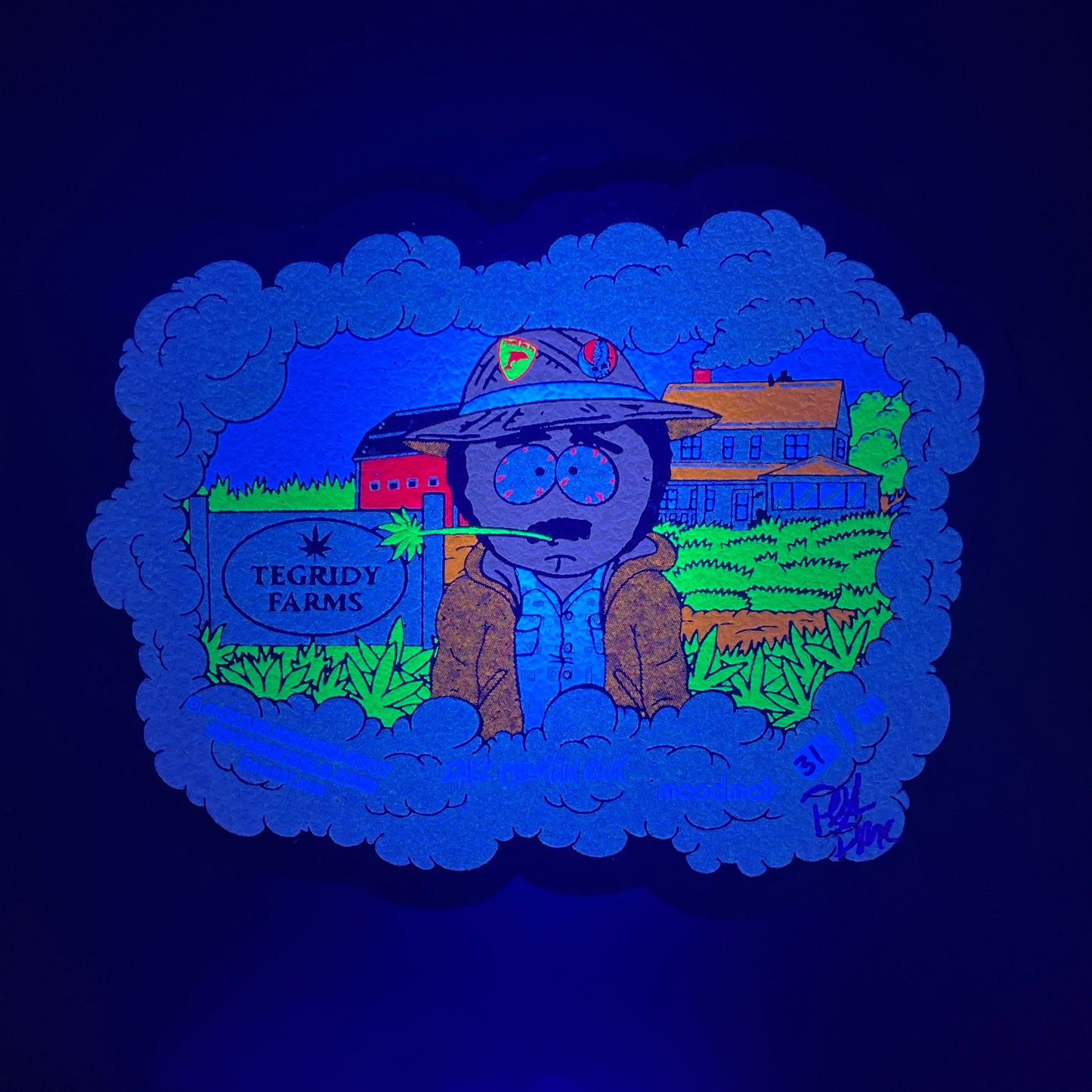 Hippie Hussle X Dark Mountain Cult Randy Marsh 420 Moodmat