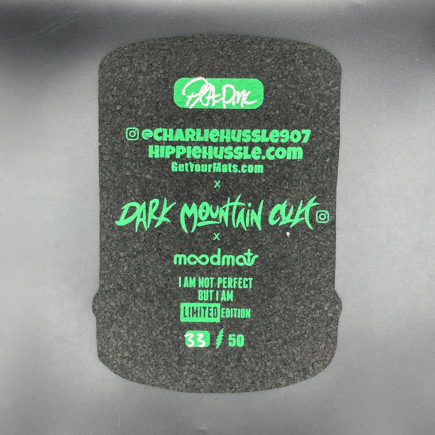 Hippie Hussle X Dark Mountain Cult Green Vat Richard Nixon Moodmat