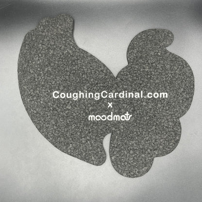 Coughing Cardinal Smoking Cardinal Moodmat