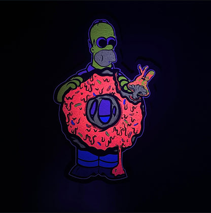 Hippie Hussle X The Seshons Homer & Doughnut Moodmat