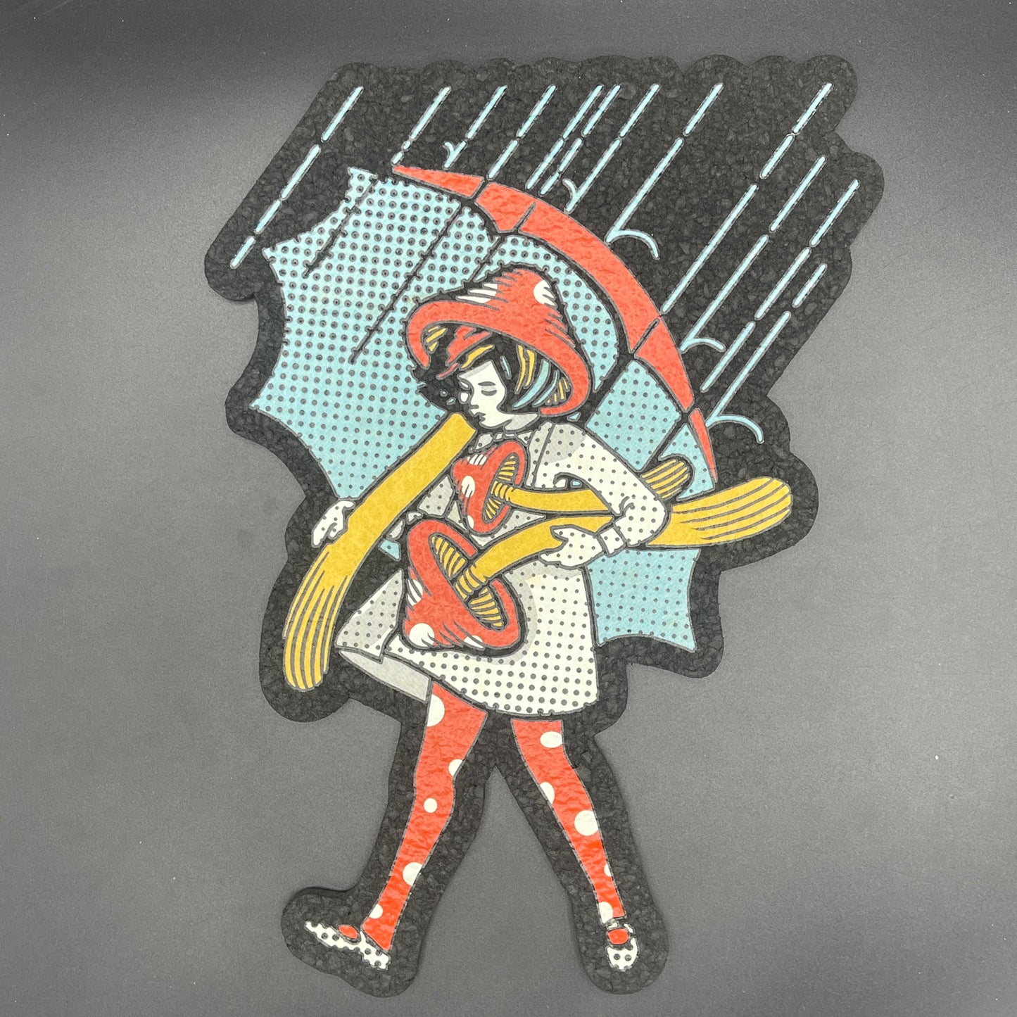 Slinger Red Stocking Shroom Girl Moodmat