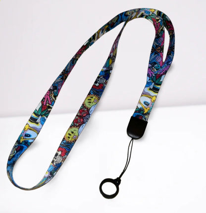Smashup Lanyard W/ Silicone Ring