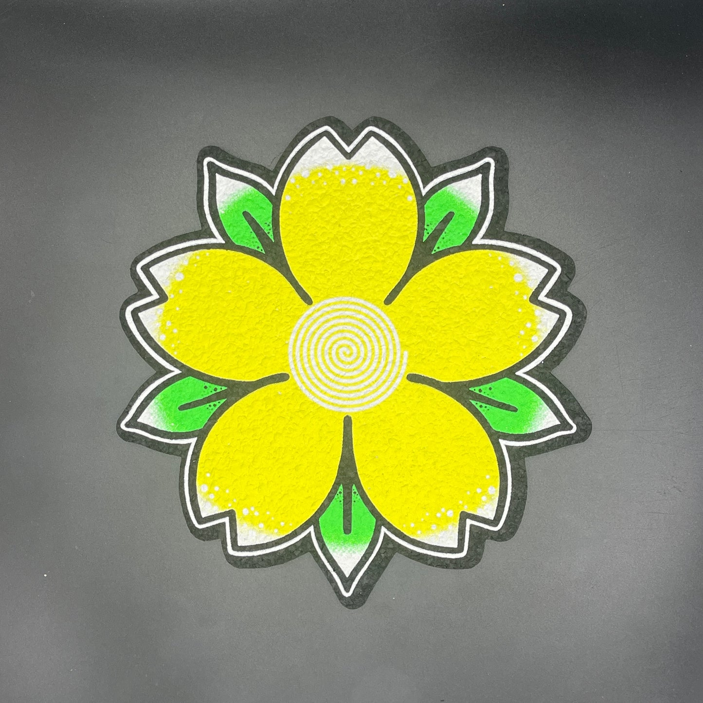 Dark Mountain Cult X Glass House Yellow Flower Moodmat
