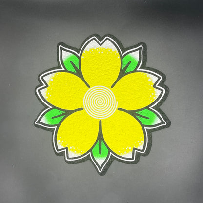 Dark Mountain Cult X Glass House Yellow Flower Moodmat