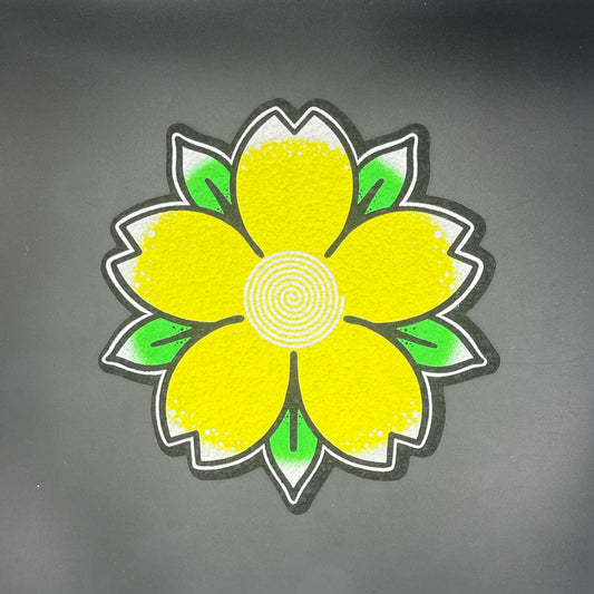 Dark Mountain Cult X Glass House Yellow Flower Moodmat