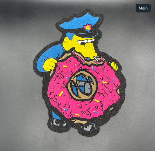 Hippie Hussle X The Seshons Chief Wiggum & Doughnut Moodmat