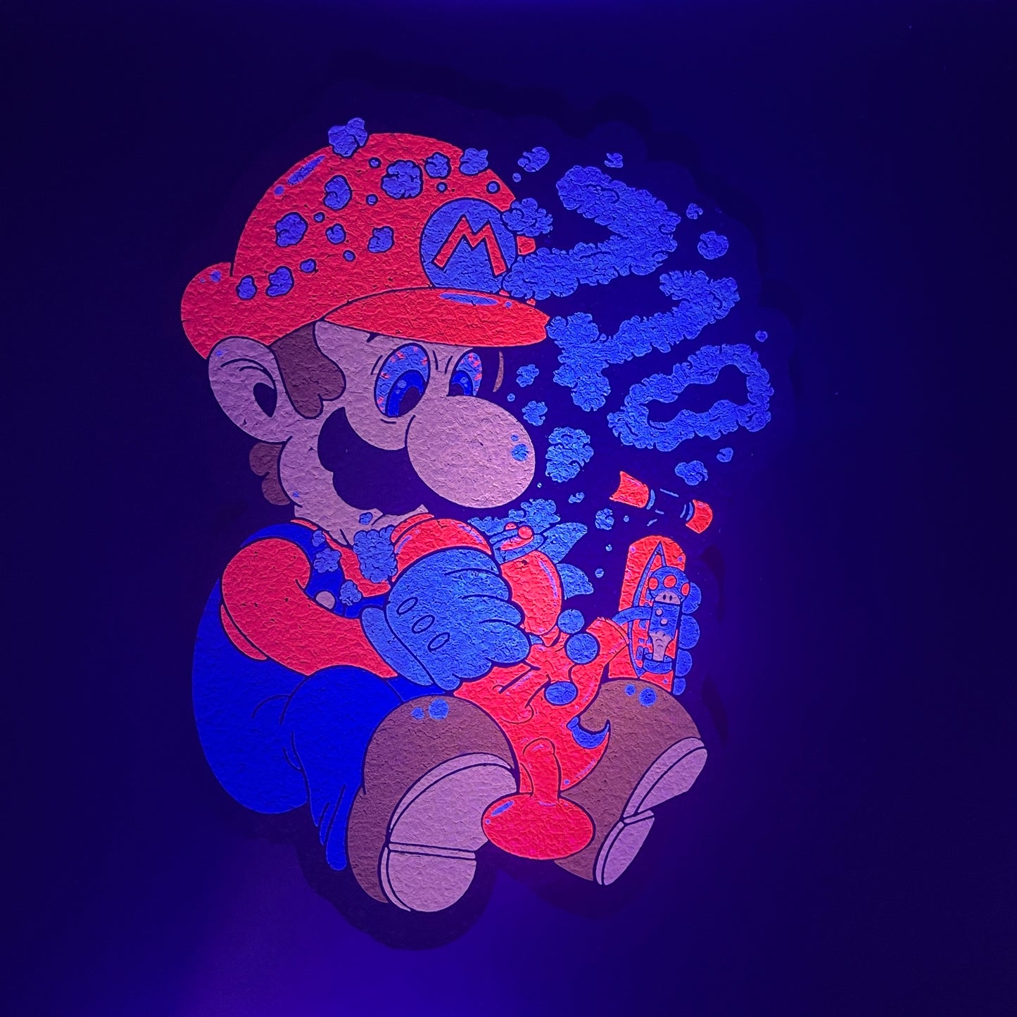 Hippie Hussle X Dark Mountain Cult X Lee Machine Mario 710 Moodmat