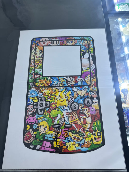 Forever Rising Gameboy Print