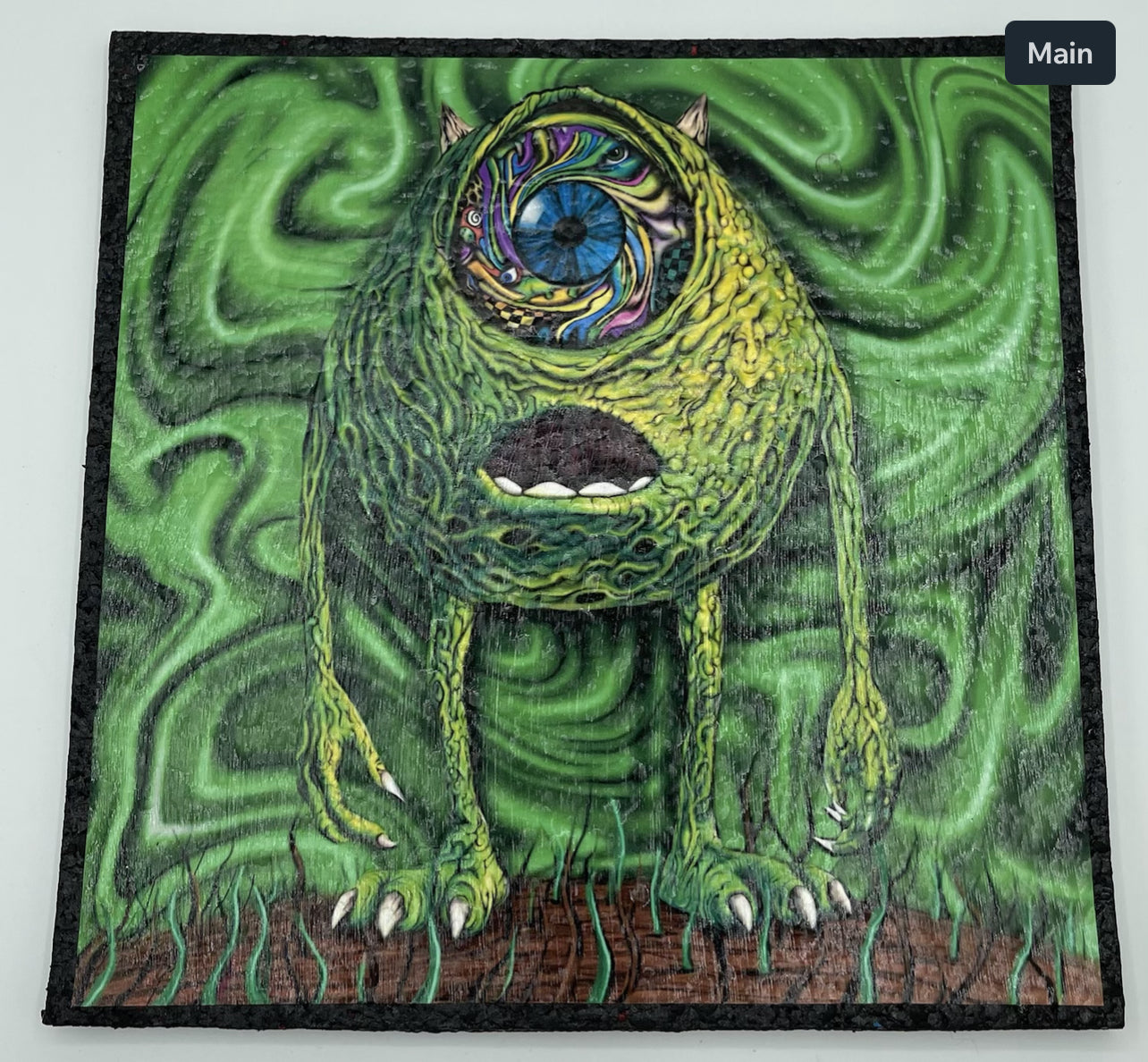 Visual Fiber Mike Wazowski Mat