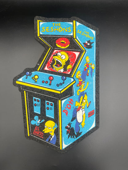 Hippie Hussle X The Seshons X Dark Mountain Cult The Simpsons Arcade Moodmat