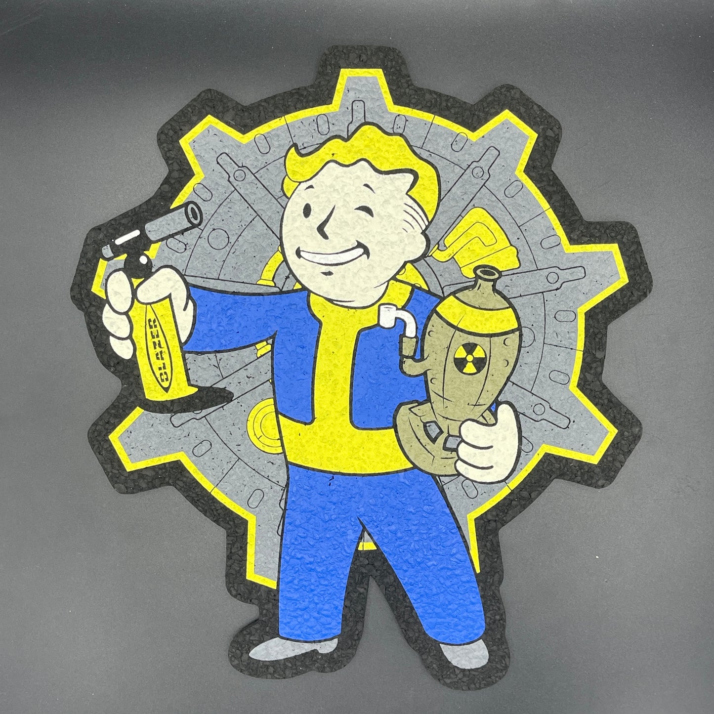 Hippie Hussle X Winemiller Art Champs Summer Release 2022 Fallout Vault Boy Moodmat