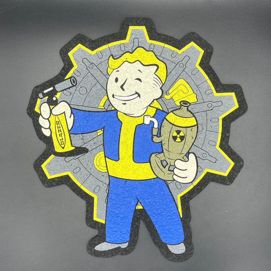 Hippie Hussle X Winemiller Art Champs Summer Release 2022 Fallout Vault Boy Moodmat