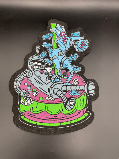 Hippie Hussle Bender w/ Blue Robot Moodmat