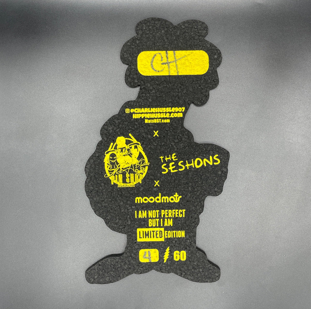 Hippie Hussle X The Seshons Sideshow Bob & Doughnut Moodmat