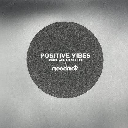 Positive Vibes Blue Logo Moodmat