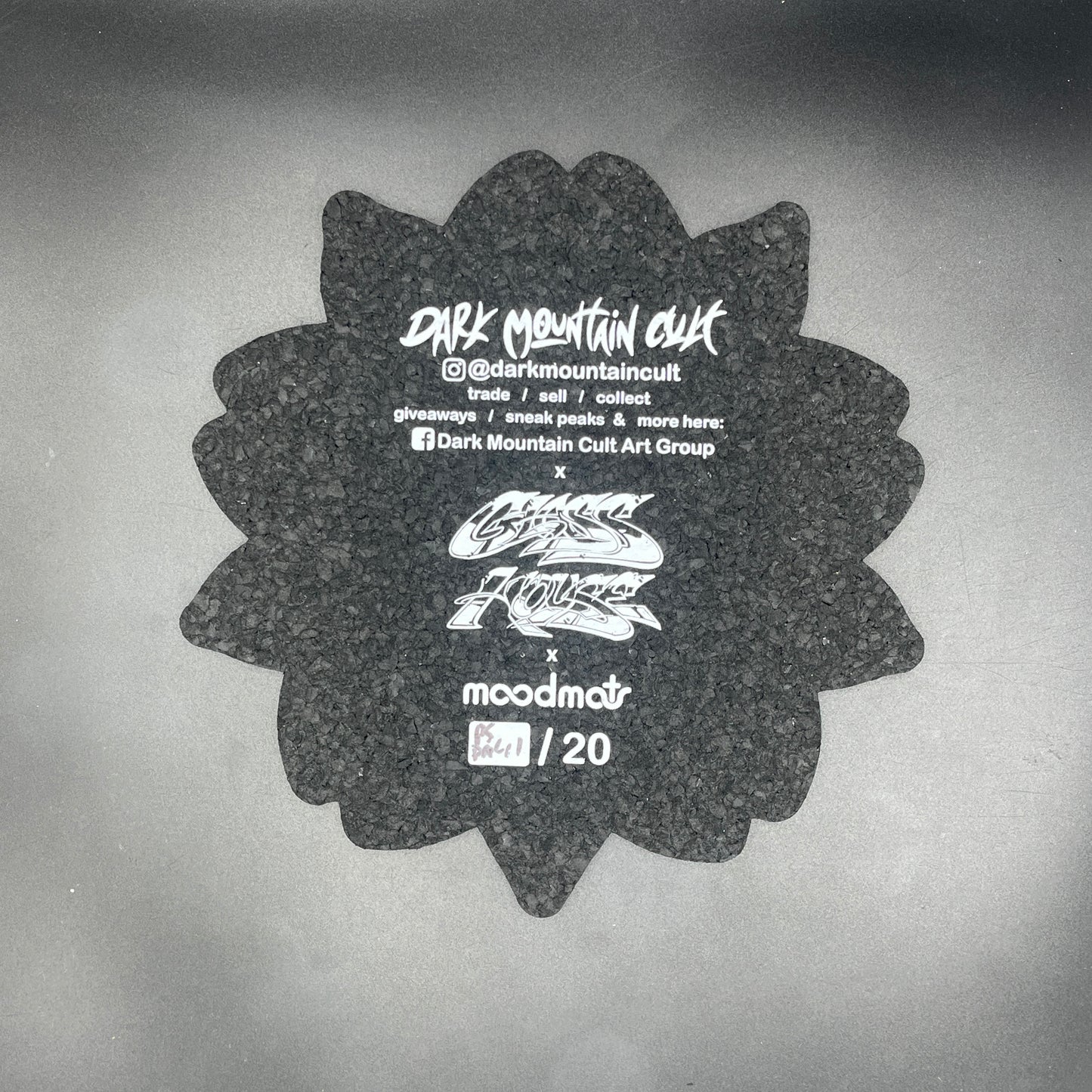 Dark Mountain Cult X Glass House Yellow Flower Moodmat