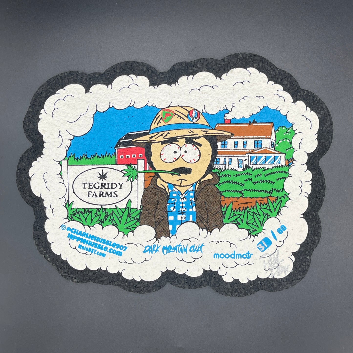 Hippie Hussle X Dark Mountain Cult Randy Marsh 420 Moodmat