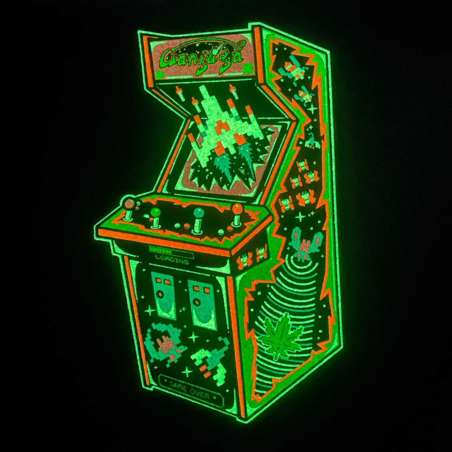 Dark Mountain Cult Ganjaga Arcade Moodmat